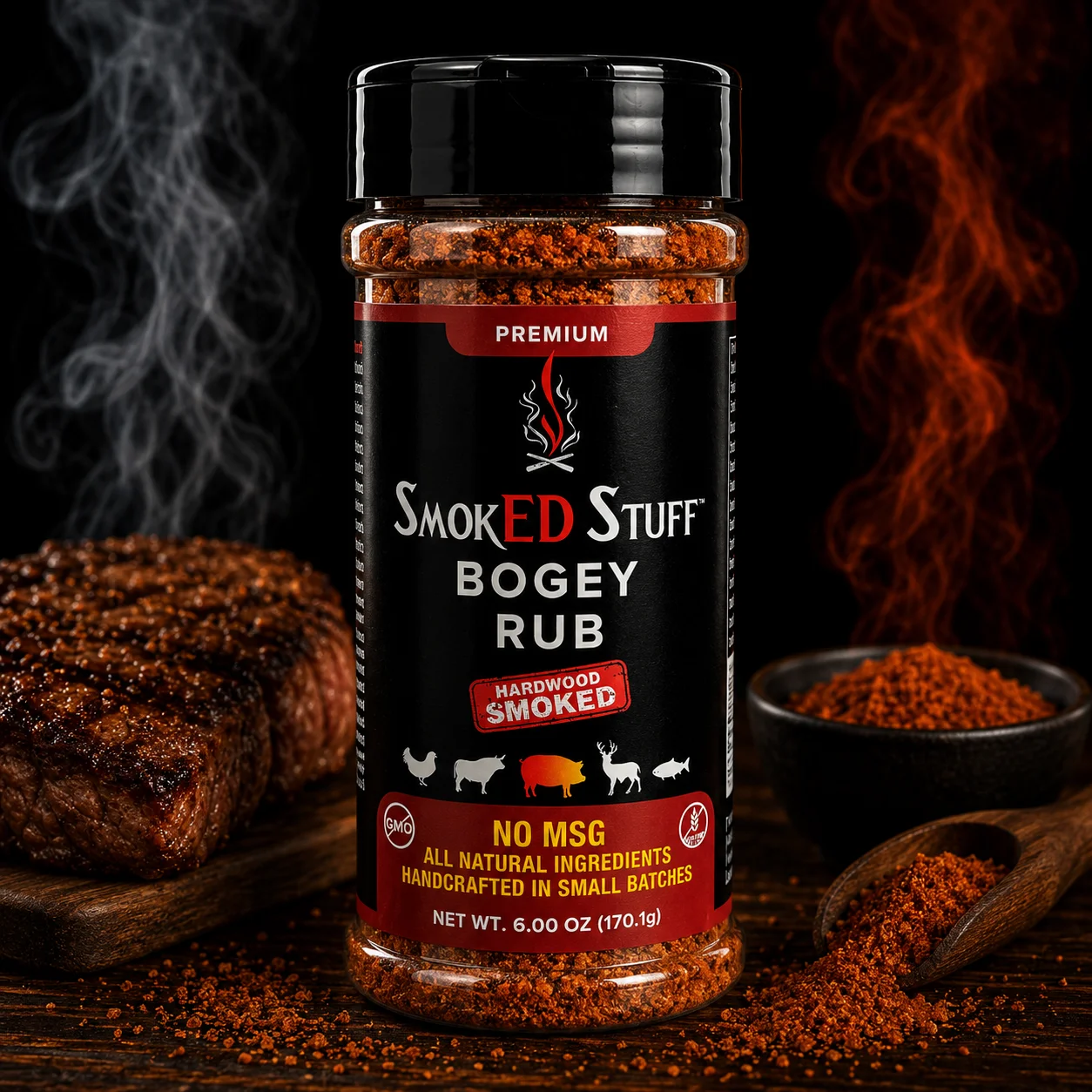 SmokED Bogey Rub