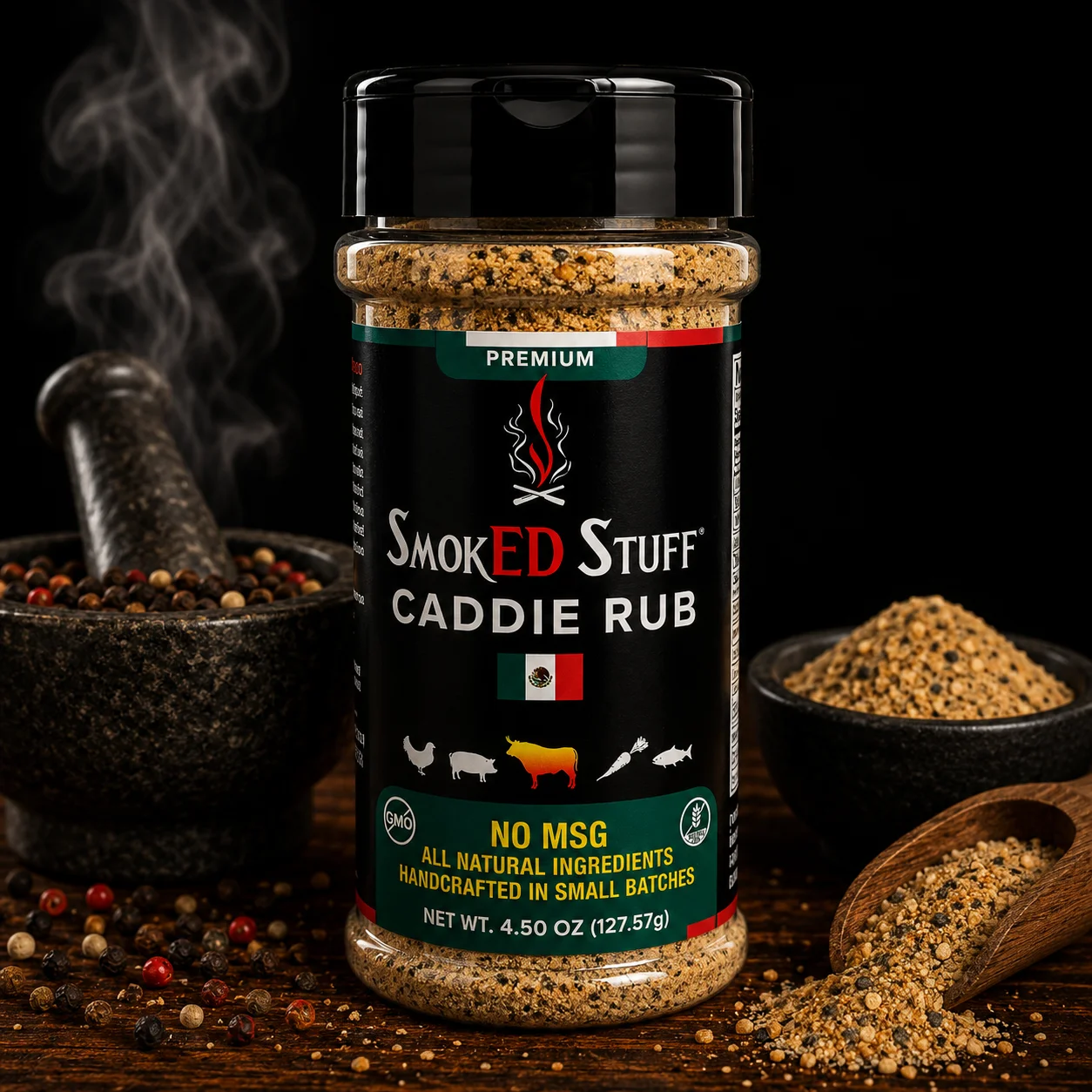 SmokED Caddie Rub