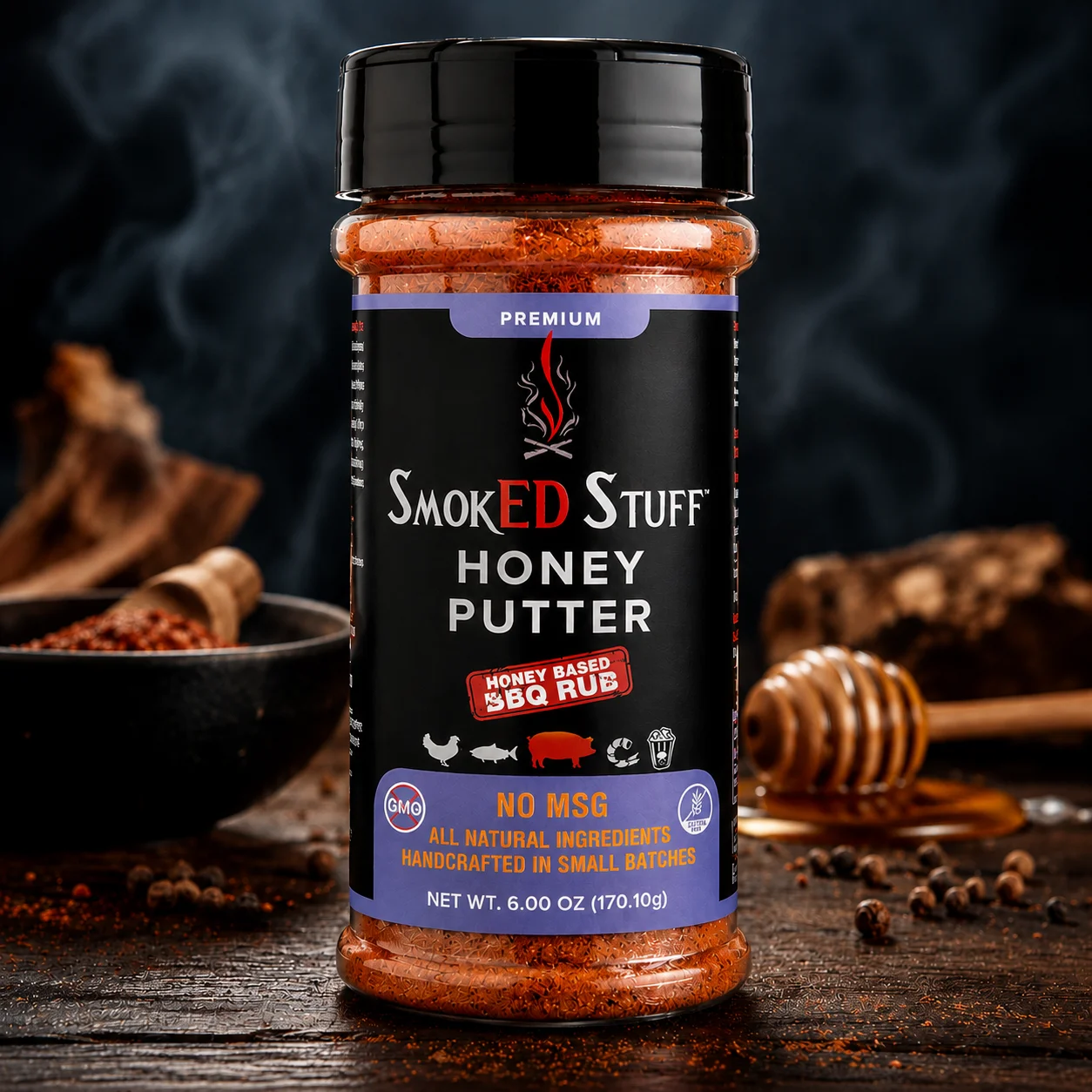 SmokED Honey Putter Rub